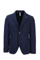 Giacca monopetto in tessuto stretch
