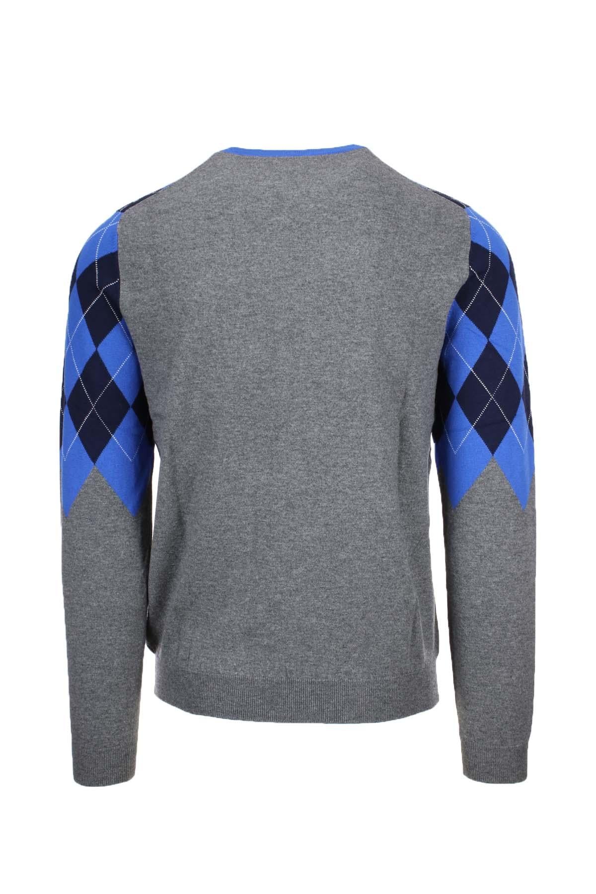 Pullover girocollo rombi 