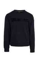 Felpa girocollo con logo Blauer CROSBY 