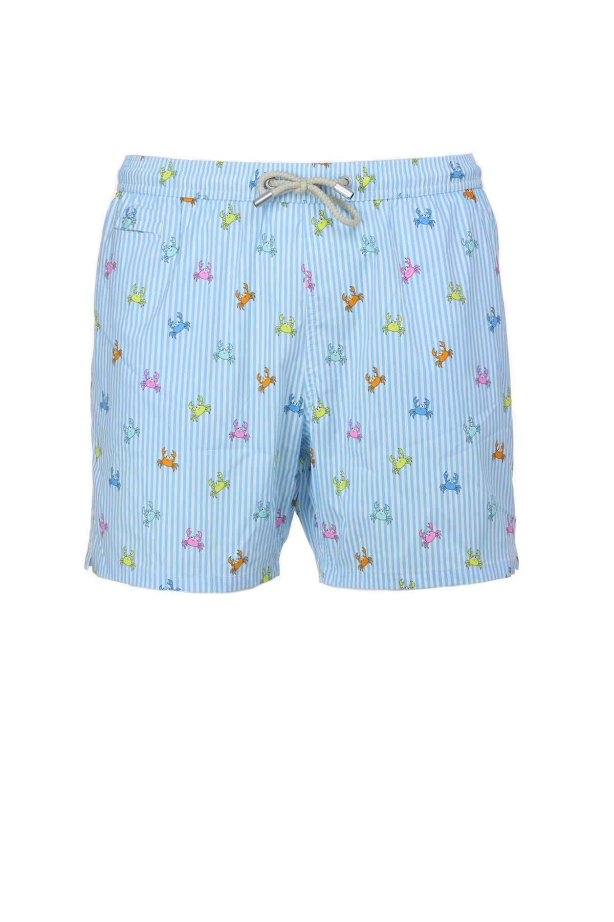 Costume Uomo Fantasia Granchi Multicolor righe 