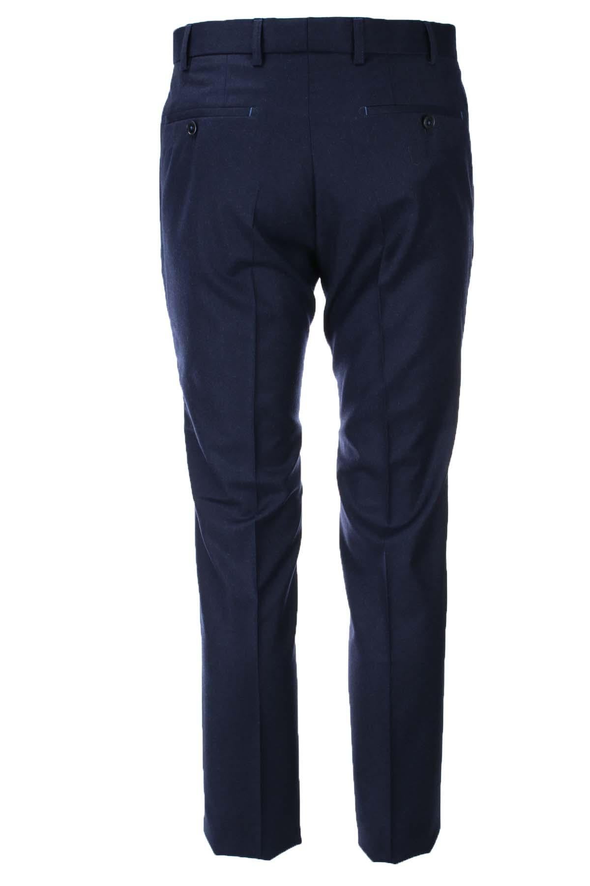Pantalone in lana cachemire tasche america. 