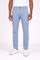Pantalone Chino Uomo in Cotone e Lino 