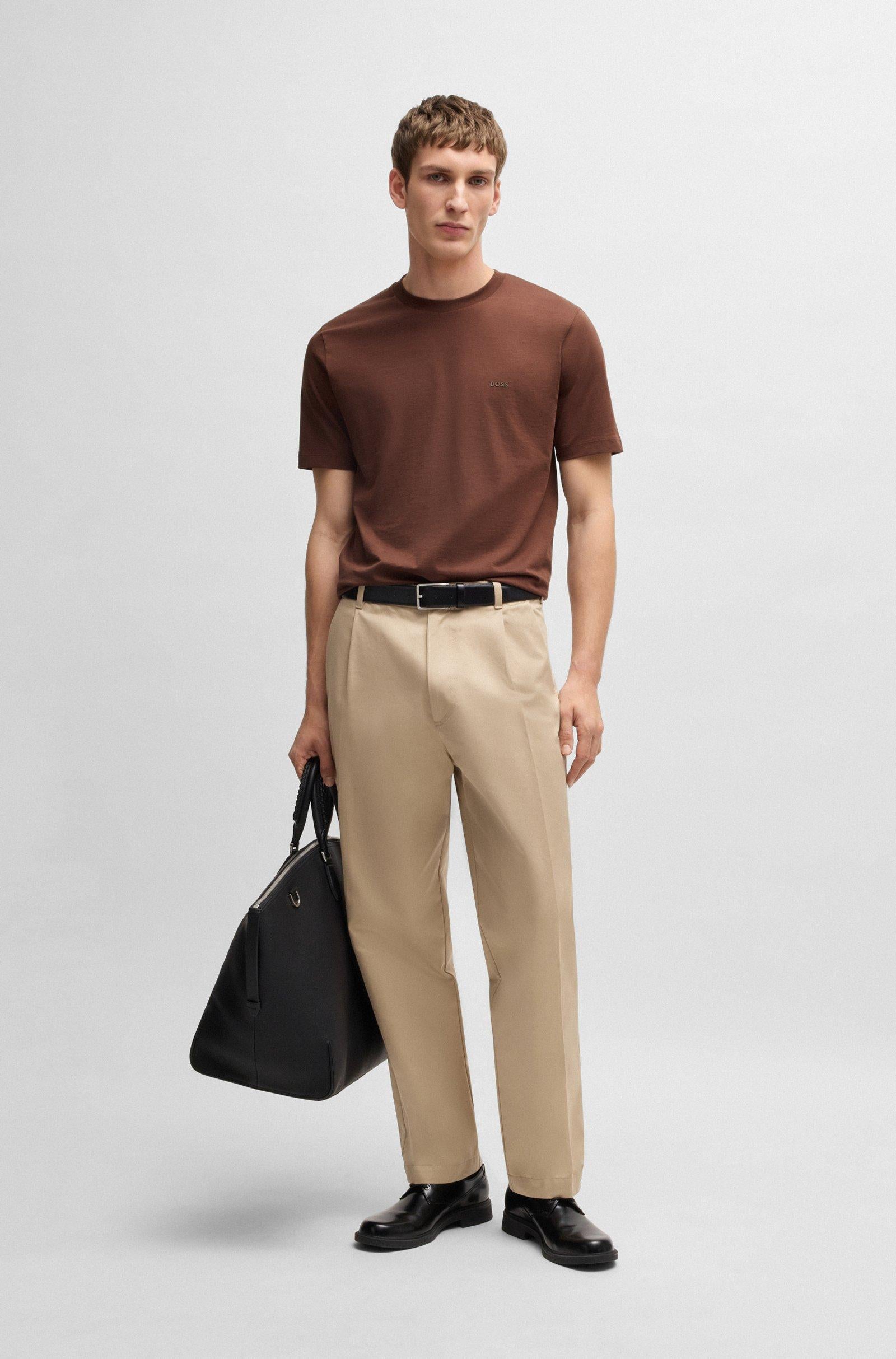 T-shirt mezza manica in cotone 