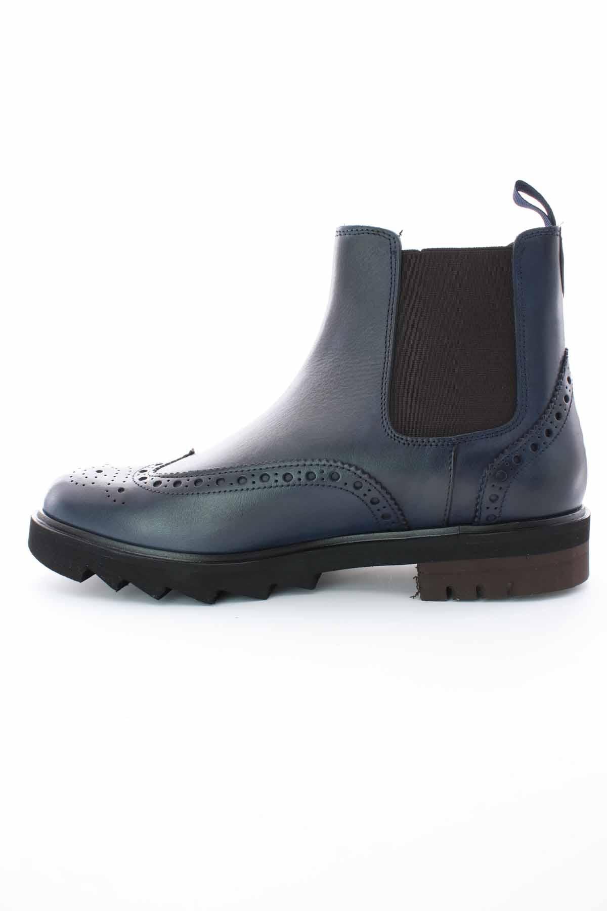 Stivaletti Chelsea Beatles in pelle 