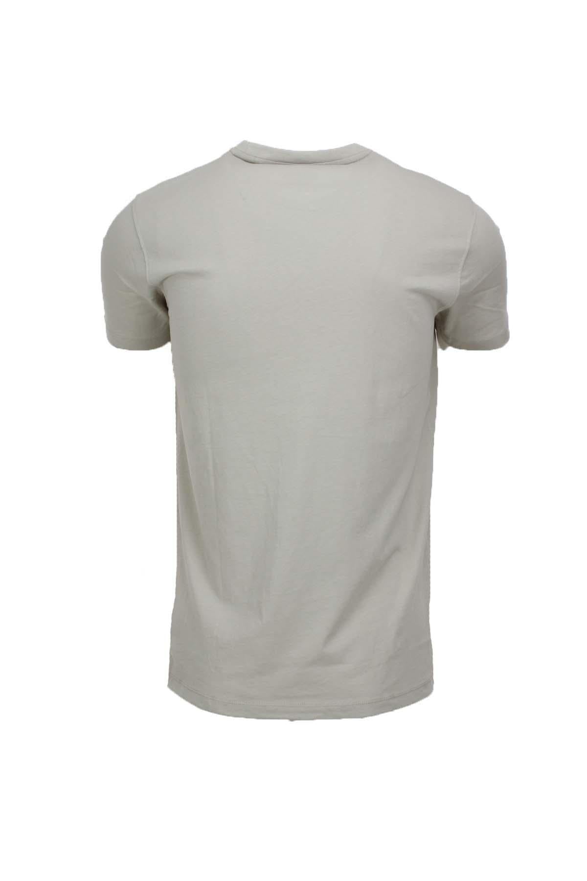 T-shirt mezza manica in cotone con logo 