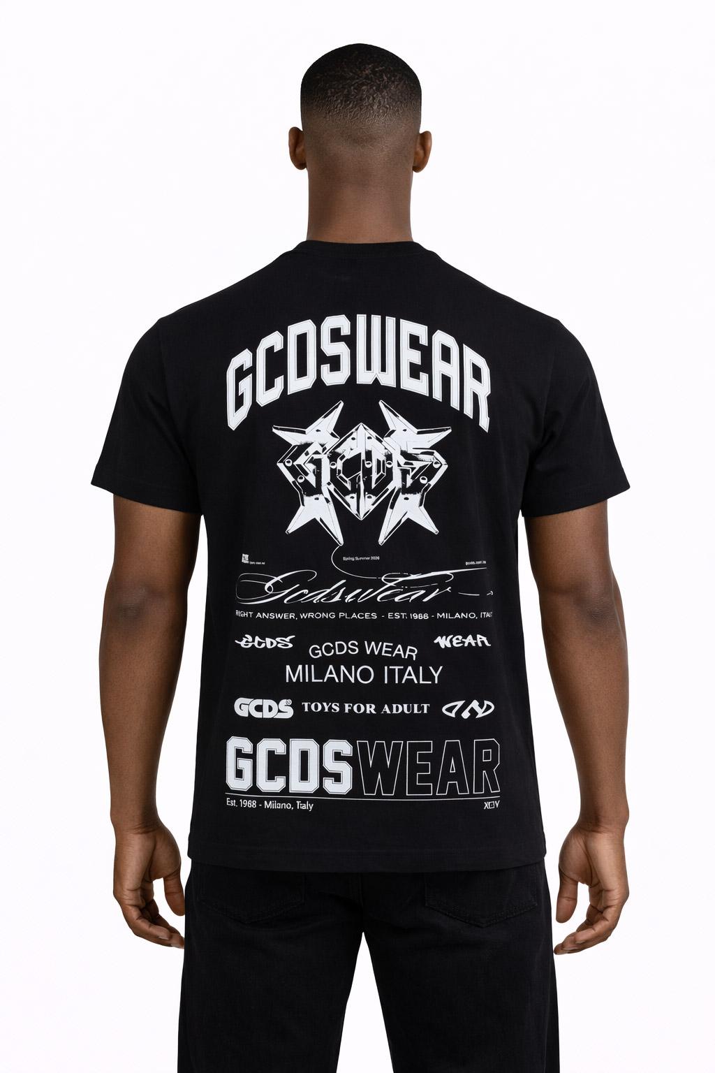 T-Shirt Uomo History Stampa Fronte Retro 