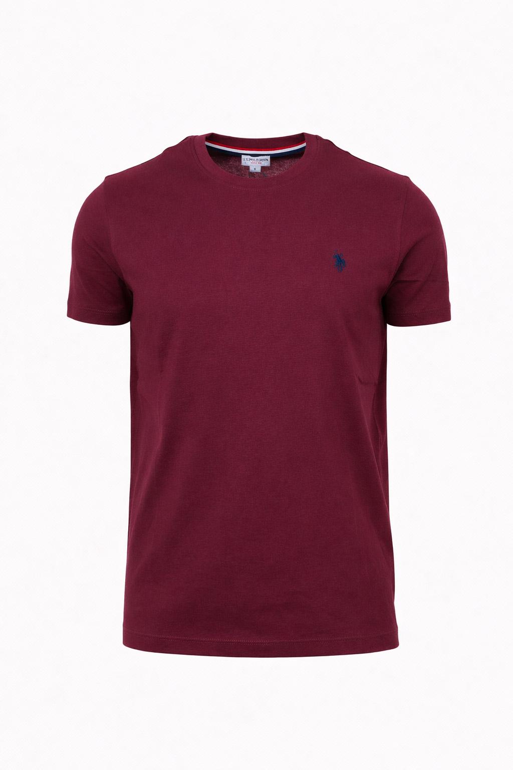 T-Shirt Uomo Cotone con logo ricamato 