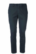 Pantalone chino in raso di cotone stretch 