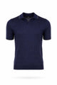 Polo Uomo in Seta Senza Bottoni