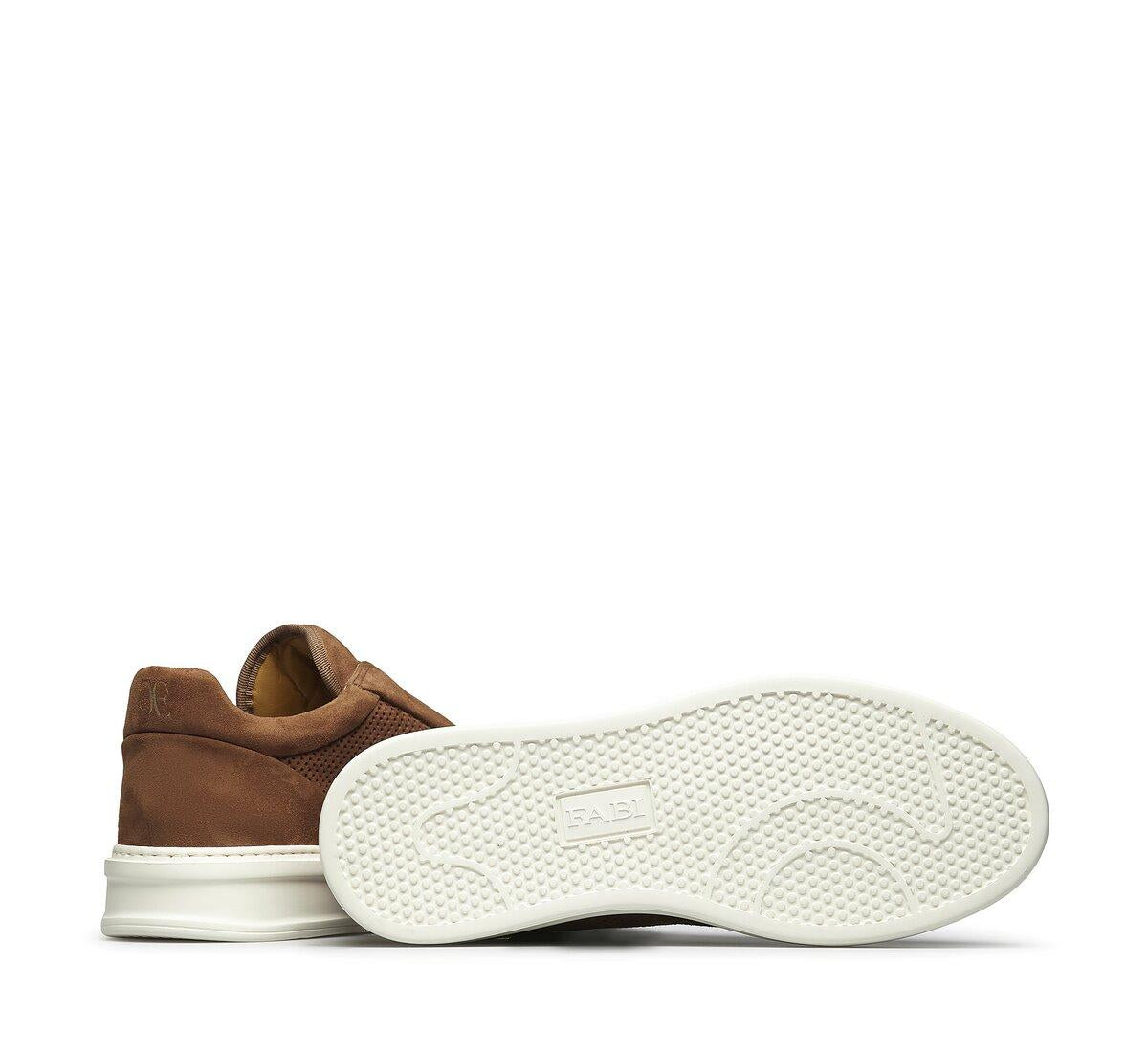 Sneaker in pelle scamosciata senza lacci Urban 