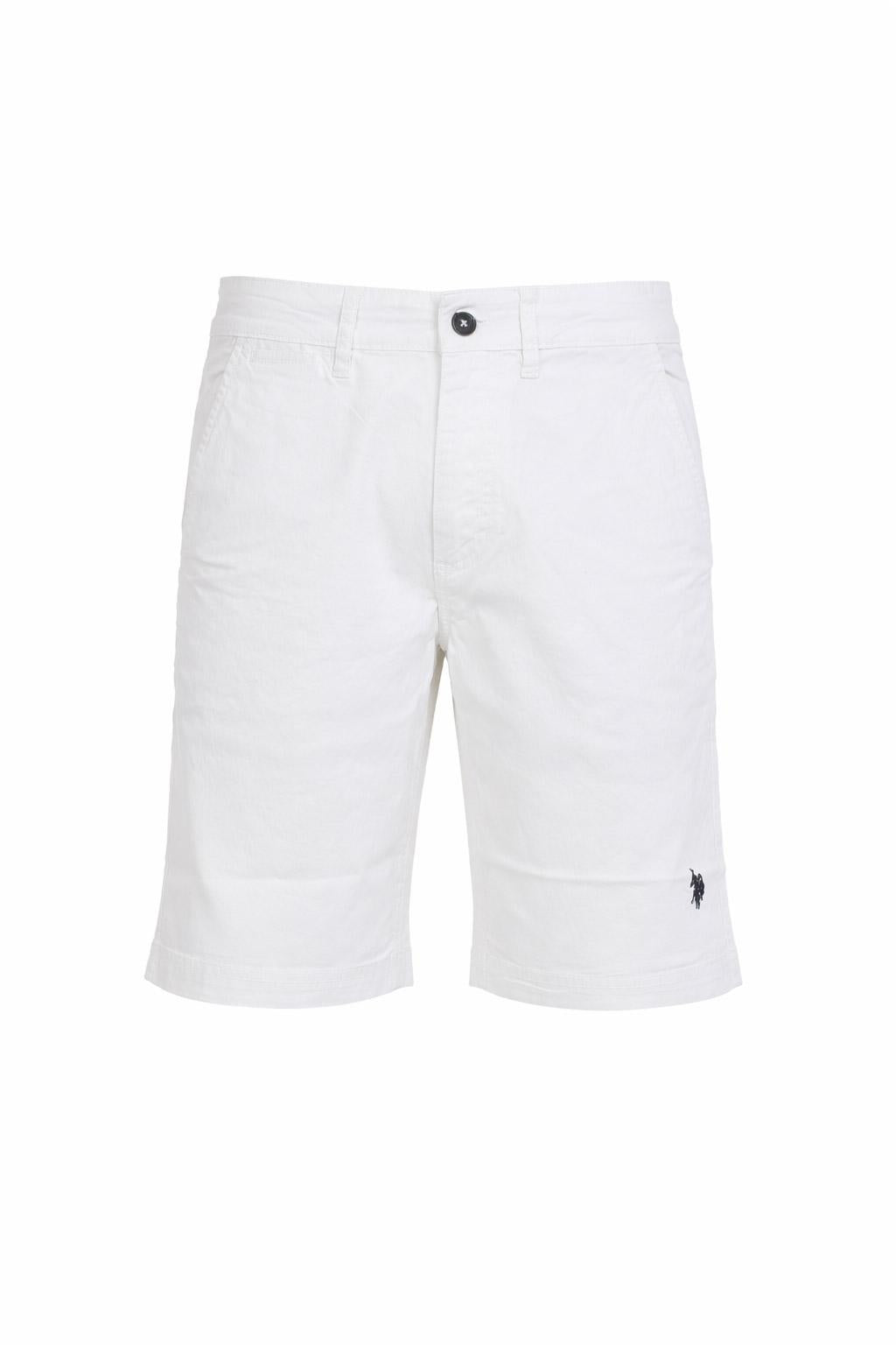 Bermuda Uomo in Cotone Stretch con Logo 