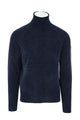Dolcevita in ciniglia velvet turtleneck knit