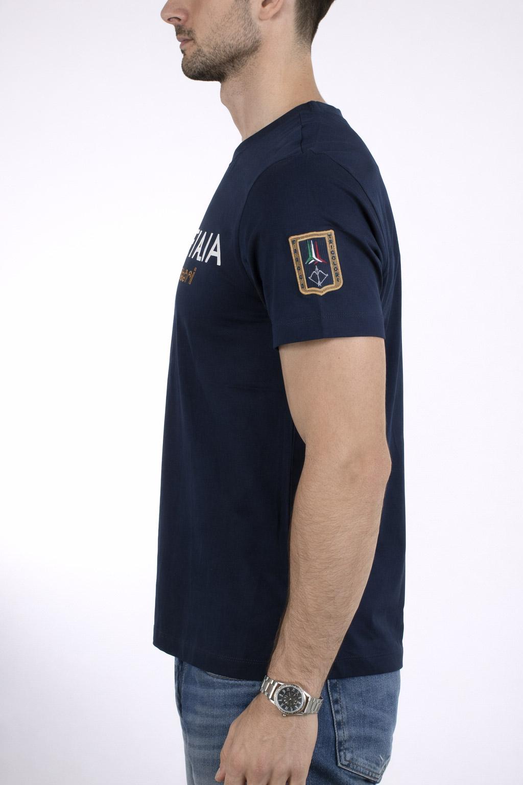 T-Shirt Uomo Frecce Tricolori Cotone 