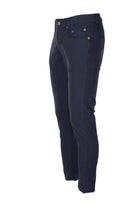 Pantalone 5 tasche in raso di cotone 