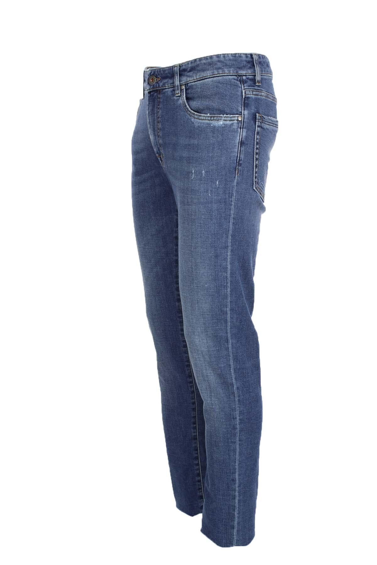 Pantalone jeans denim 5 tasche 