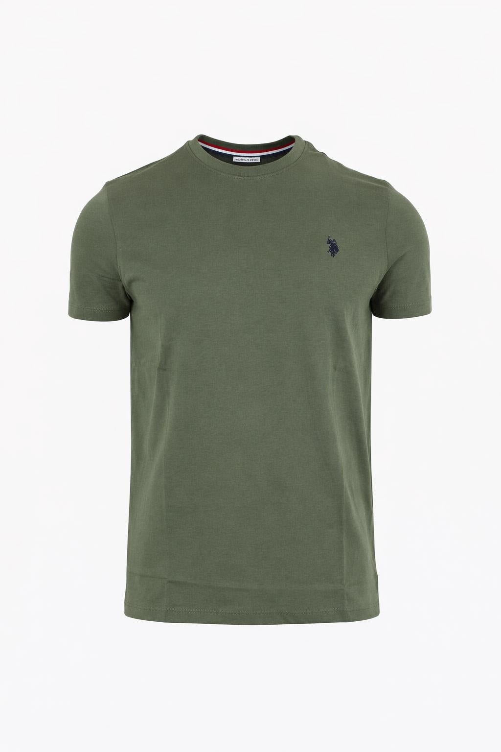 T-Shirt Uomo Cotone con logo ricamato 