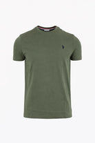 T-Shirt Uomo Cotone con logo ricamato 