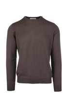Maglia girocollo in lana merinos 