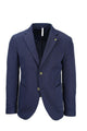 Giacca monopetto in tessuto stretch