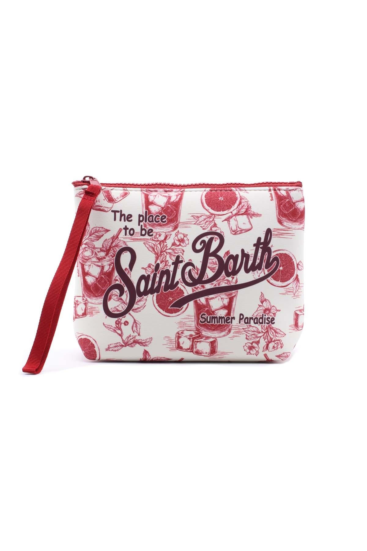 Pochette Aline in neoprene American Drink 
