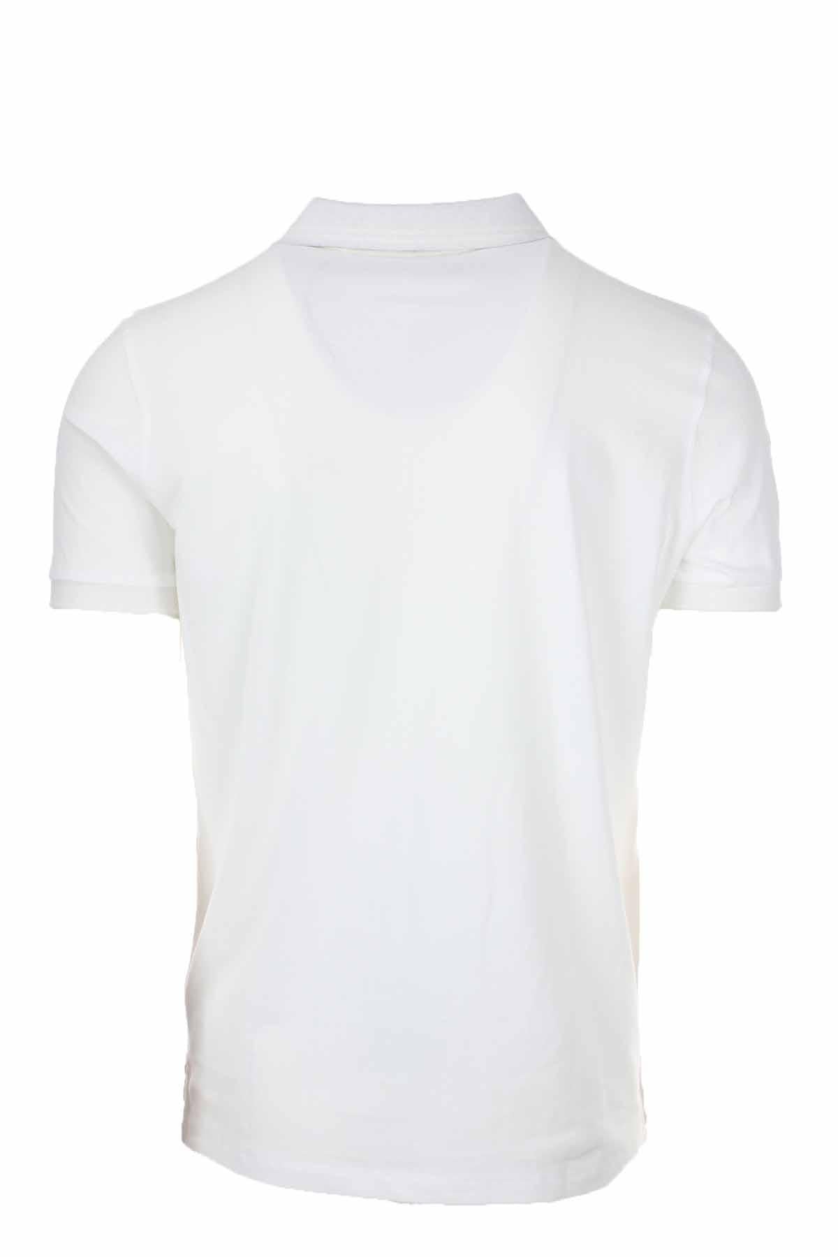 Polo mezza manica piquet maxi logo 
