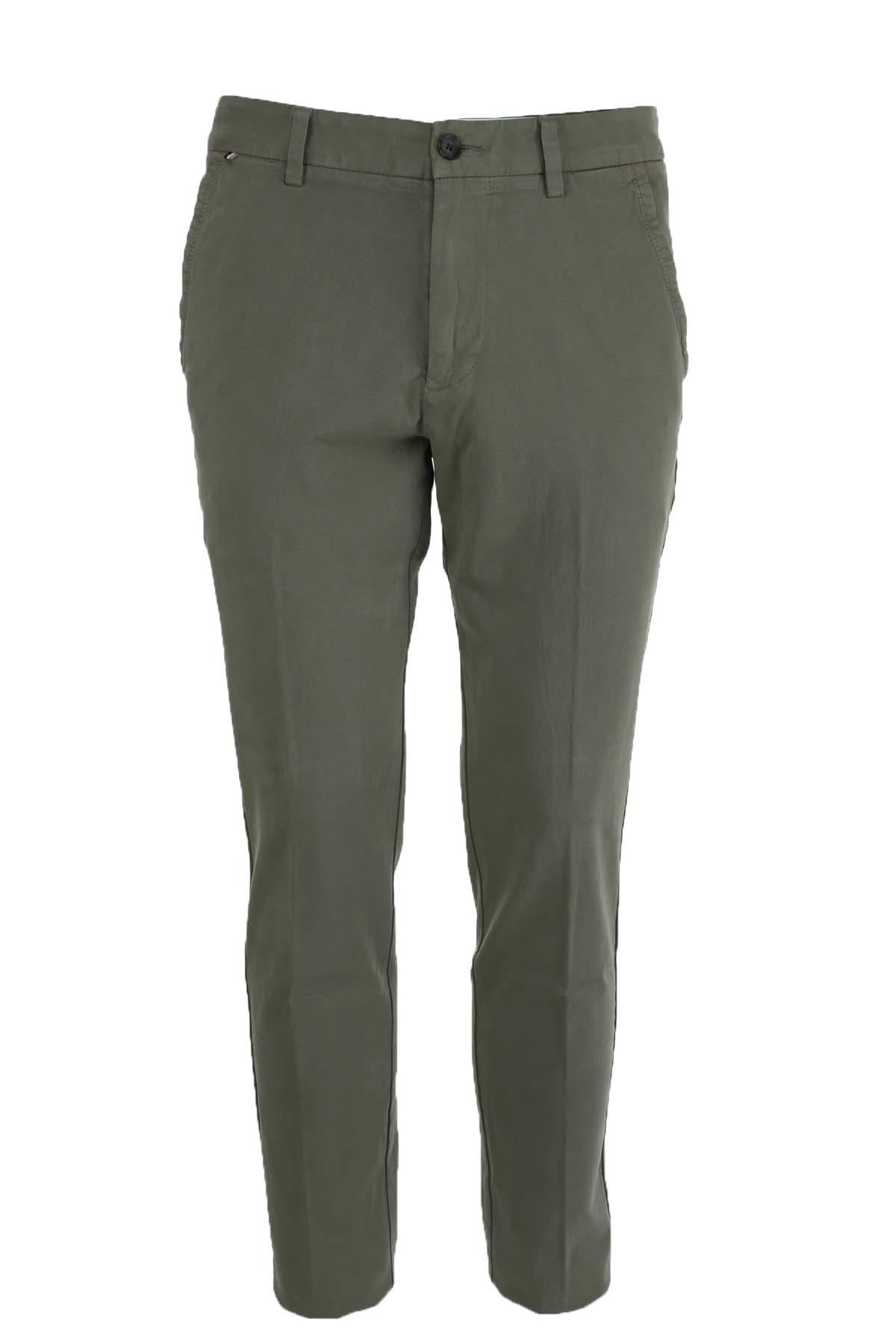 Pantalone chino slim fit in tessuto stretch 