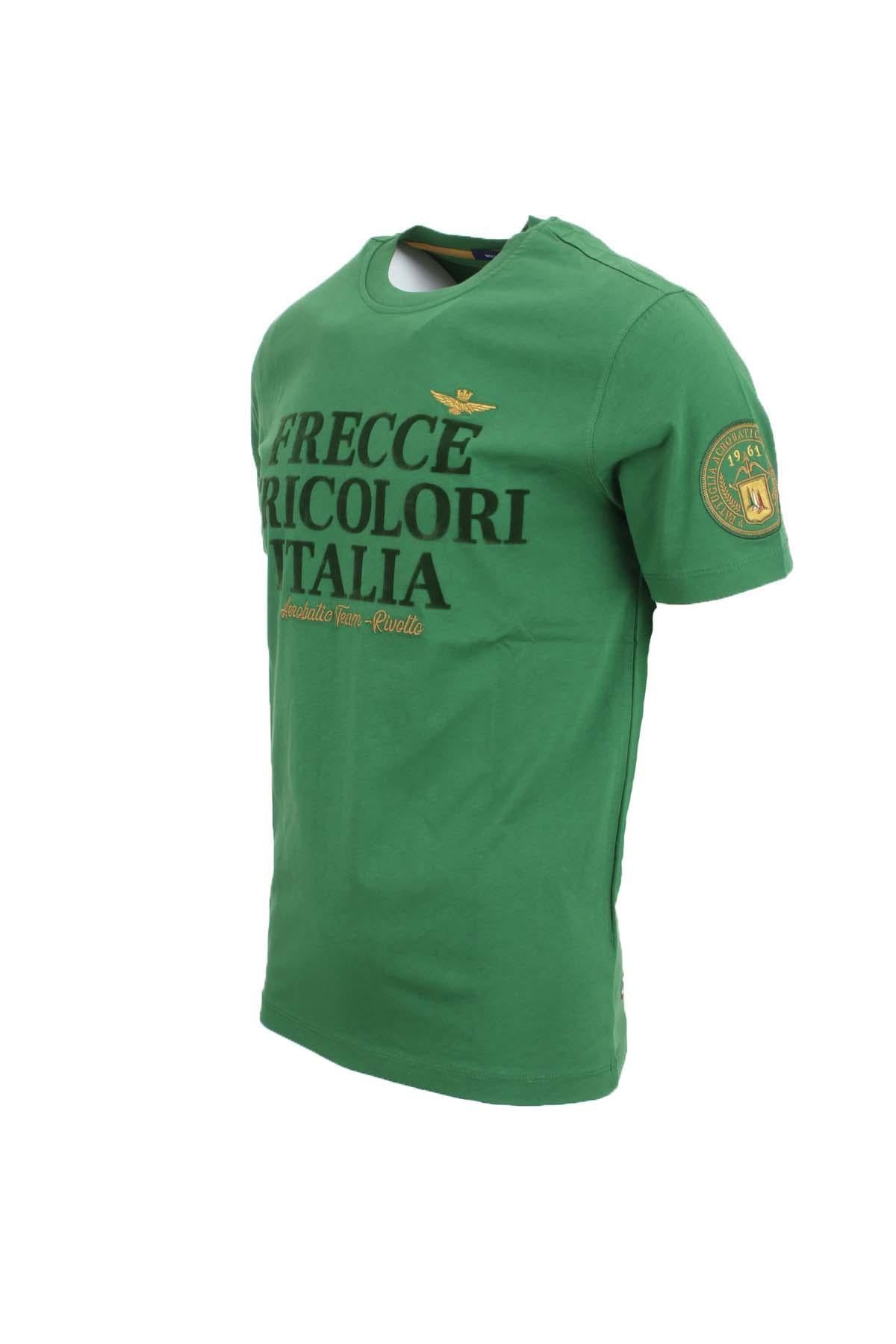 T-shirt con stampa flock Frecce Tricolori Italia 