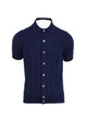 Maglia cardigan con bottoni in filo di cotone