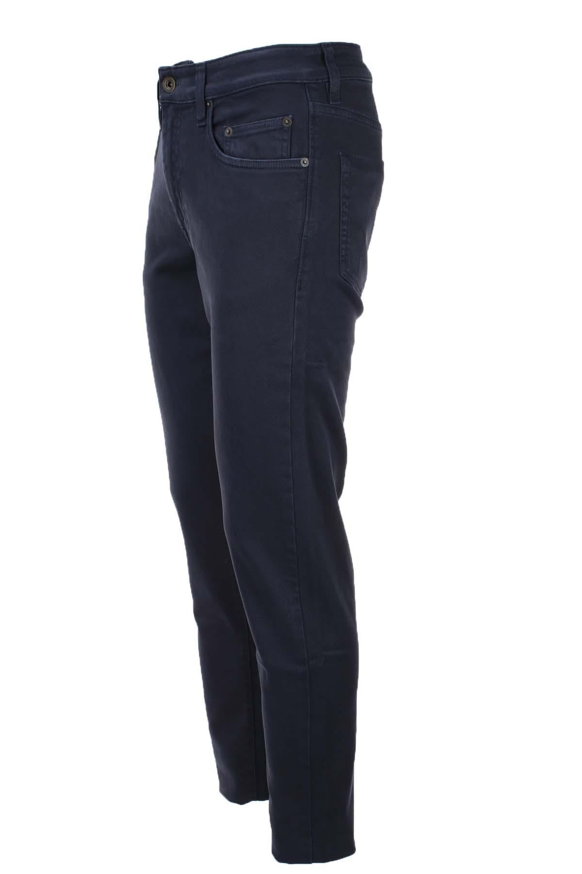 Pantalone 5 tasche in cotone bull-denim Siviglia uomo 