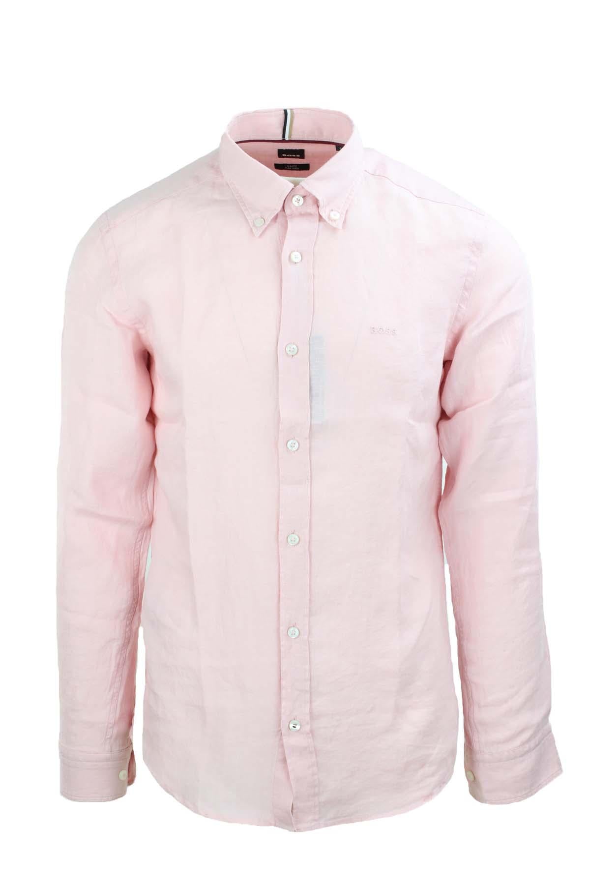 Camicia in lino Boss 