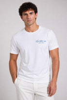 Tshirt uomo stampa retro La dolce Vita 