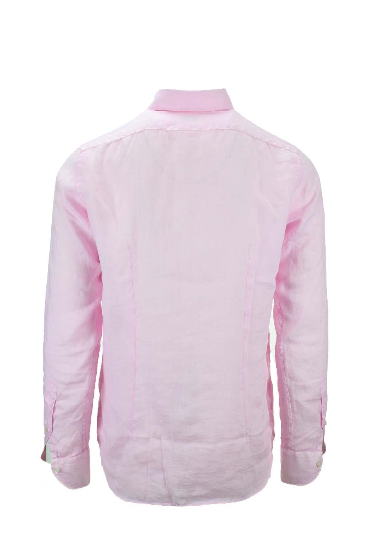 Camicia in Lino uomo Manica Lunga 