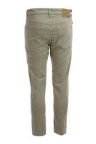 Pantalone in raso cotone 5 tasche 