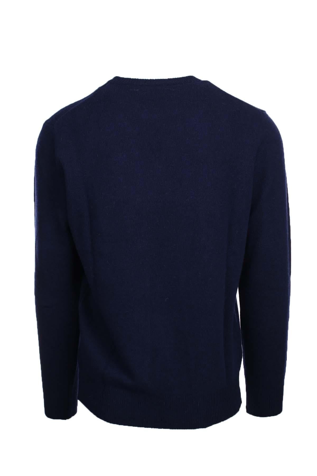 Maglia girocollo in lana cachemire St. Moritz 