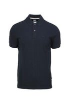 Polo mezza manica in cotone piquet con logo 