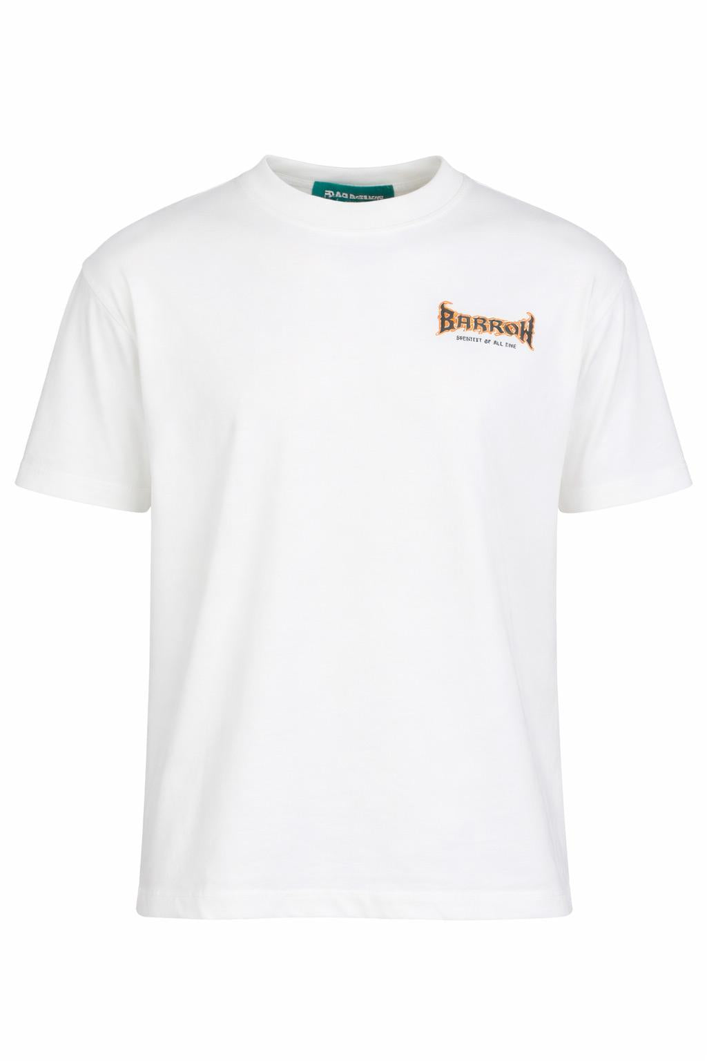 T-Shirt Uomo Teschio in Microperline sul Retro 