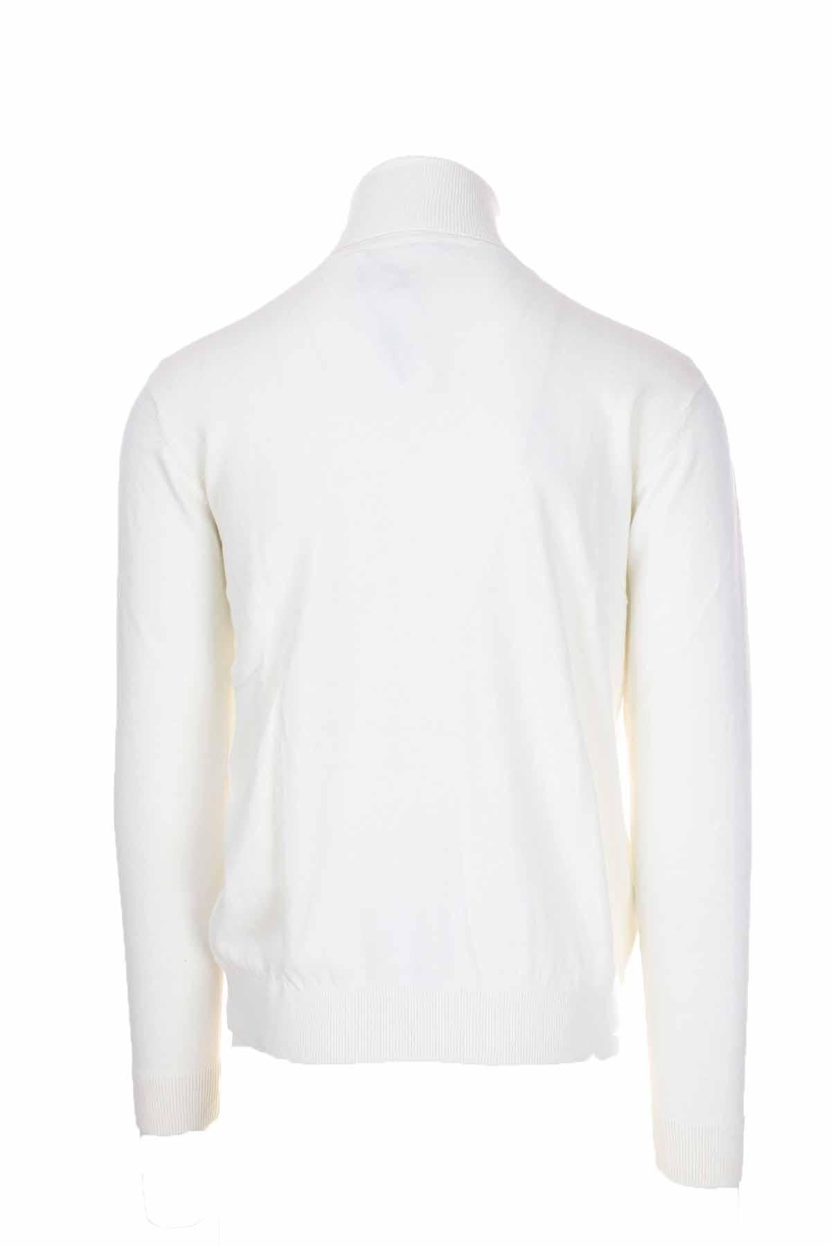 Dolcevita in cotone e lana 