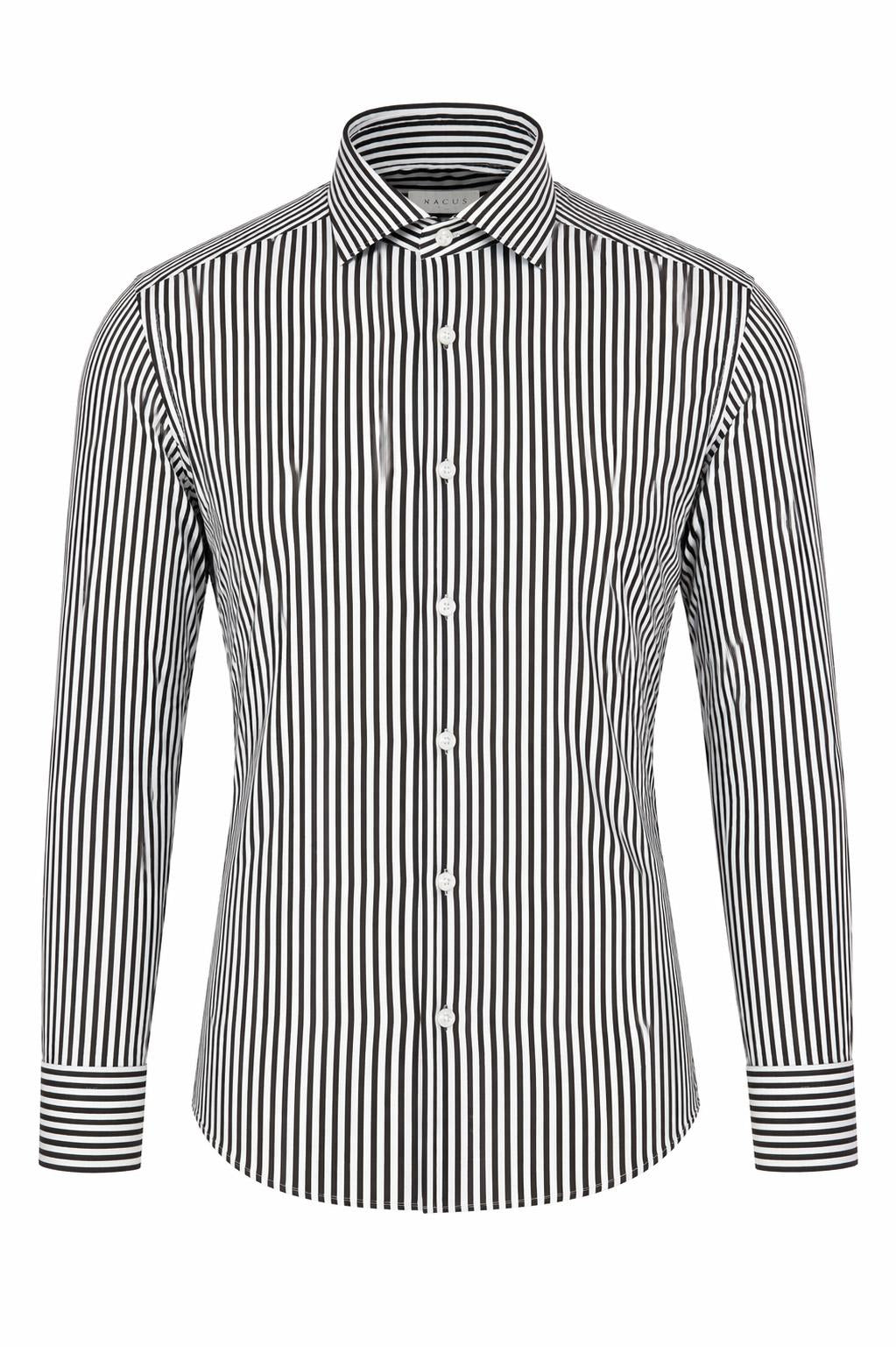 Camicia Uomo a Righe in Tessuto Active 