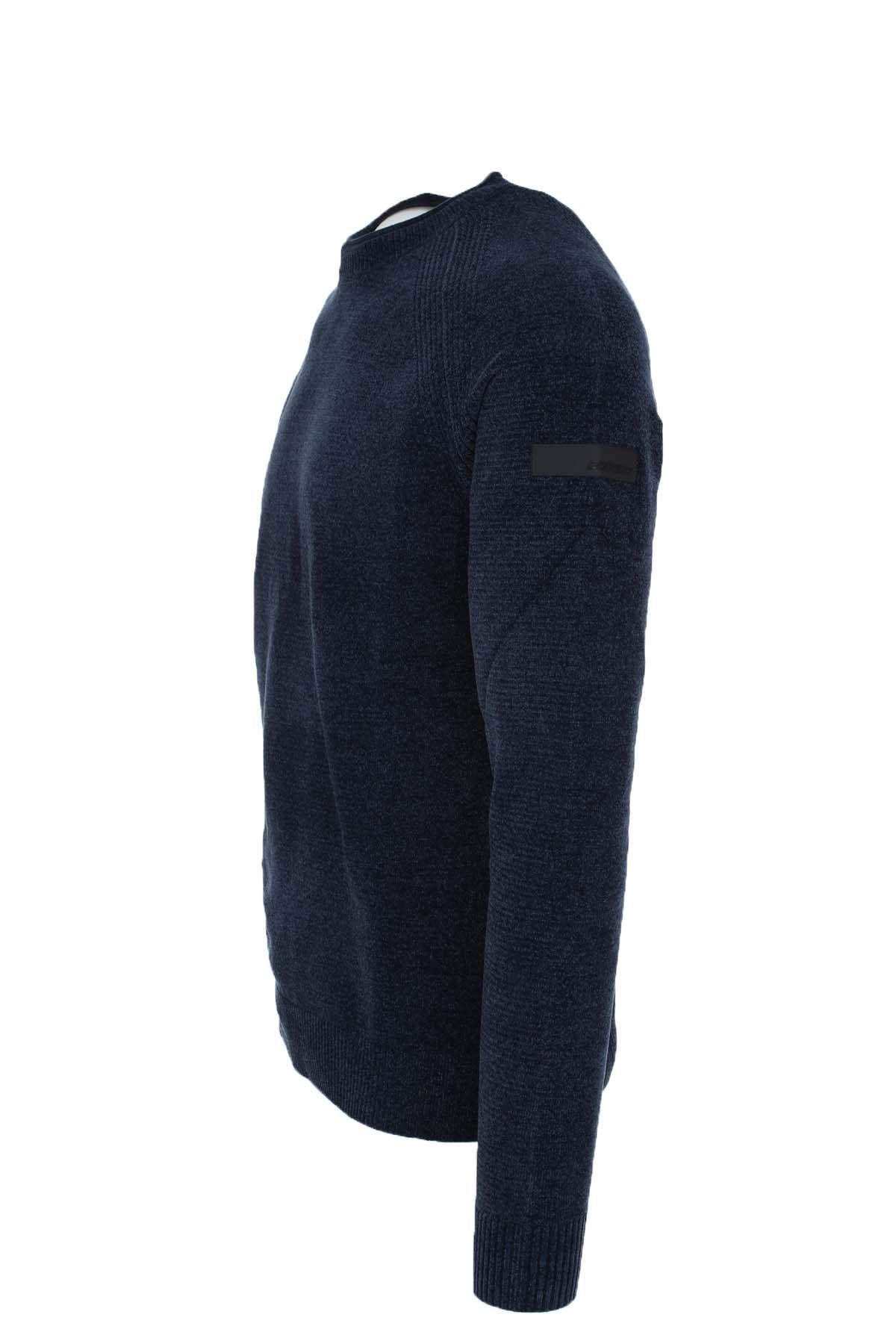 Maglia girocollo knit velvet round in ciniglia 