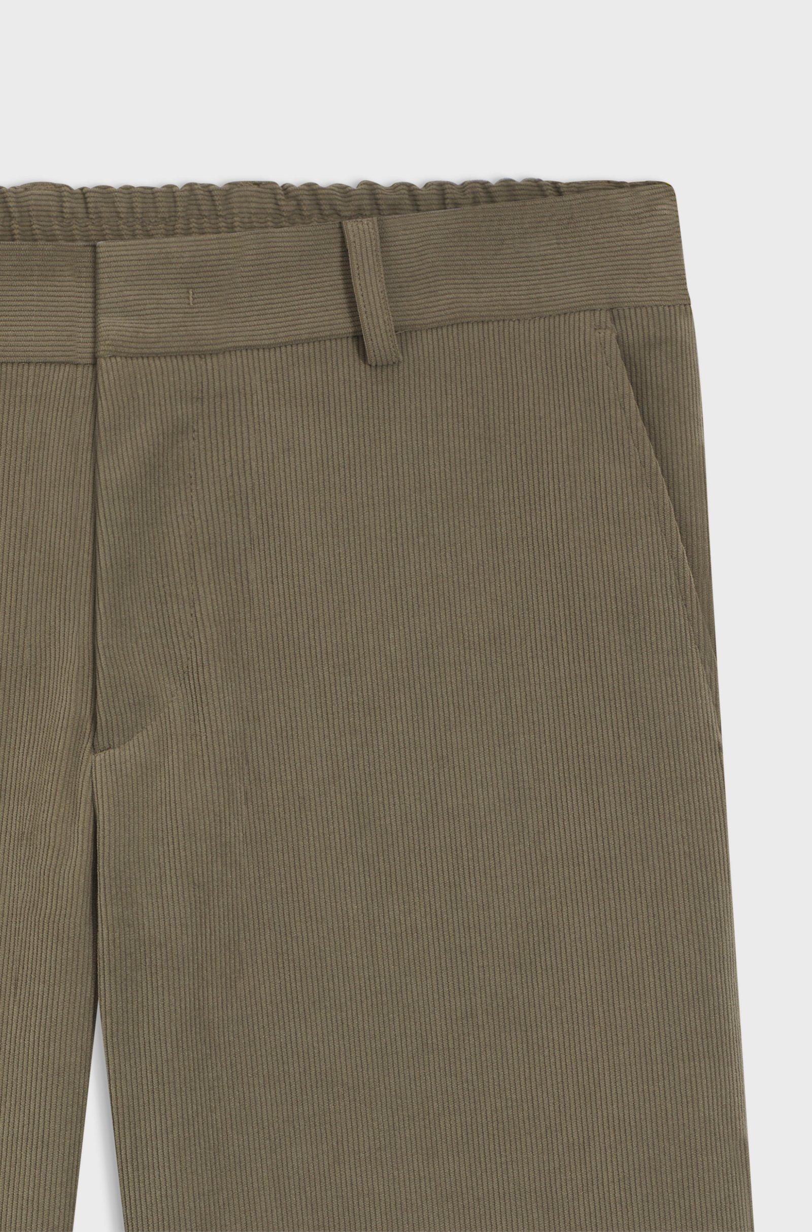 Pantalone tasche america in velluto 1000 righe 
