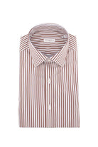 Camicia in cotone a righe 