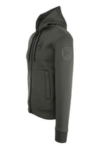 Felpa zip in neoprene con cappuccio COLBY NEOPRENE 