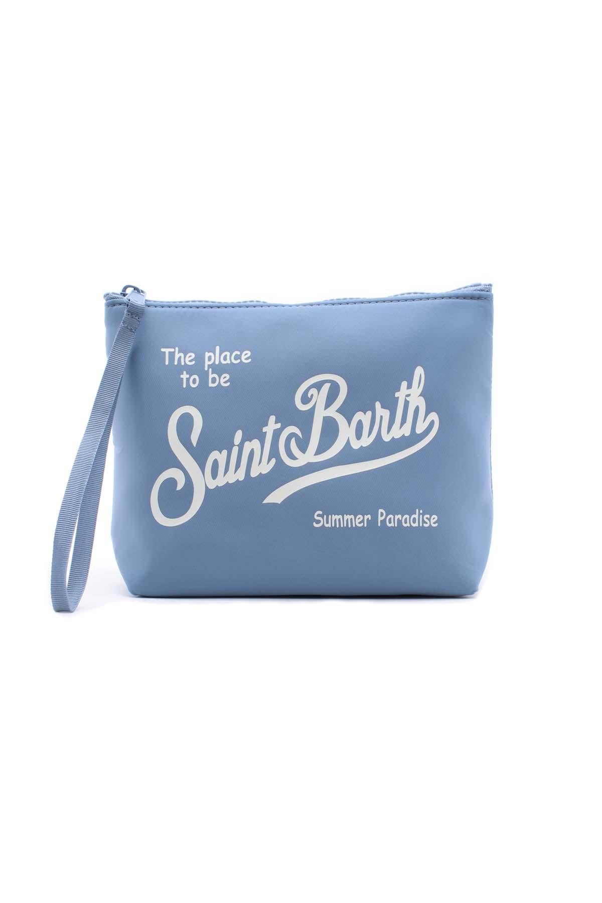 Pochette Aline in Nylon Logo Lettering 