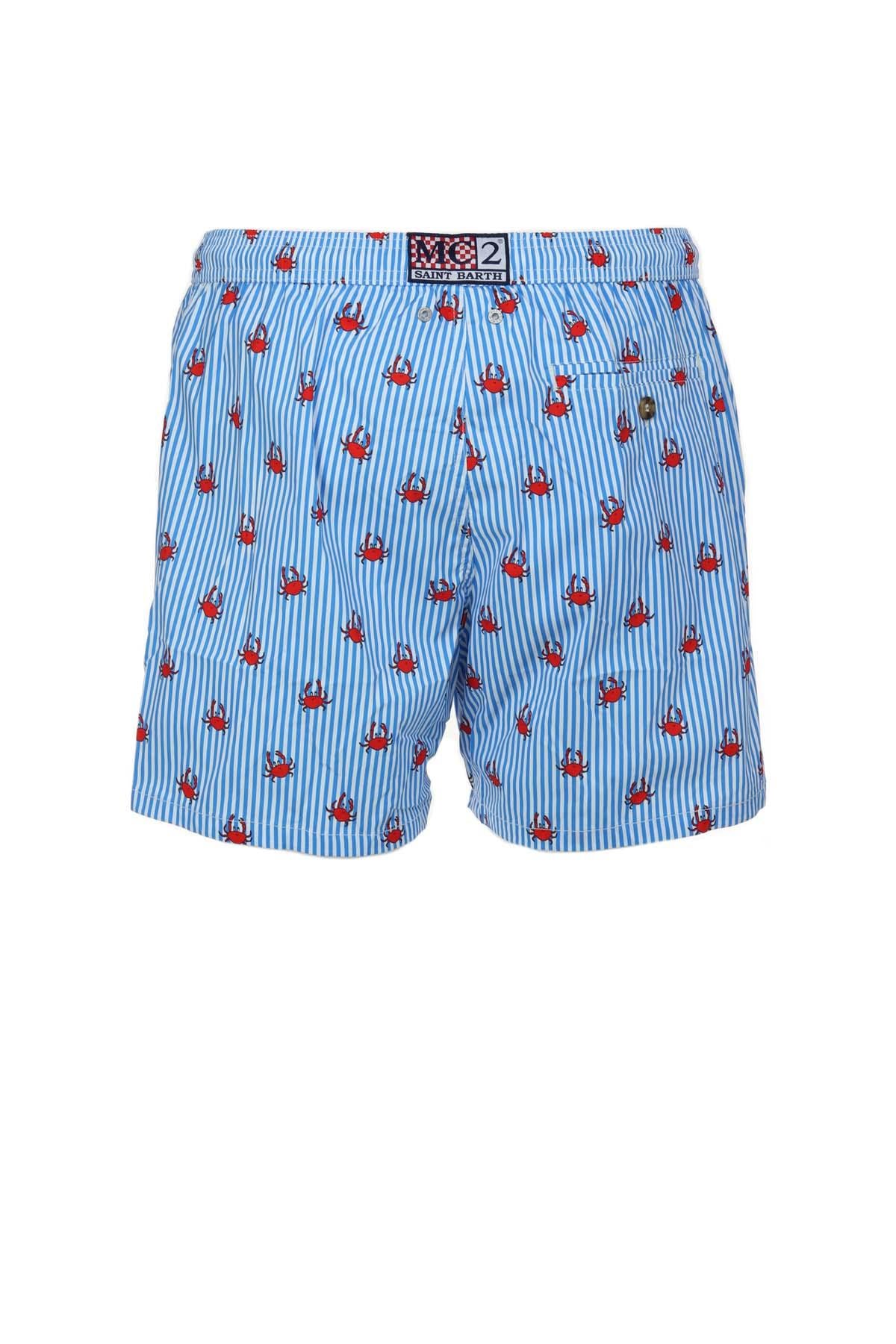 Costume Uomo Fantasia Granchi Righe 