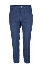 Pantalone chino tasche america in cotone e lino 