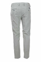 Pantalone chino velluto diagonale stretch 