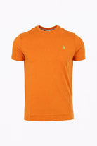 T-Shirt Uomo Cotone con logo ricamato 