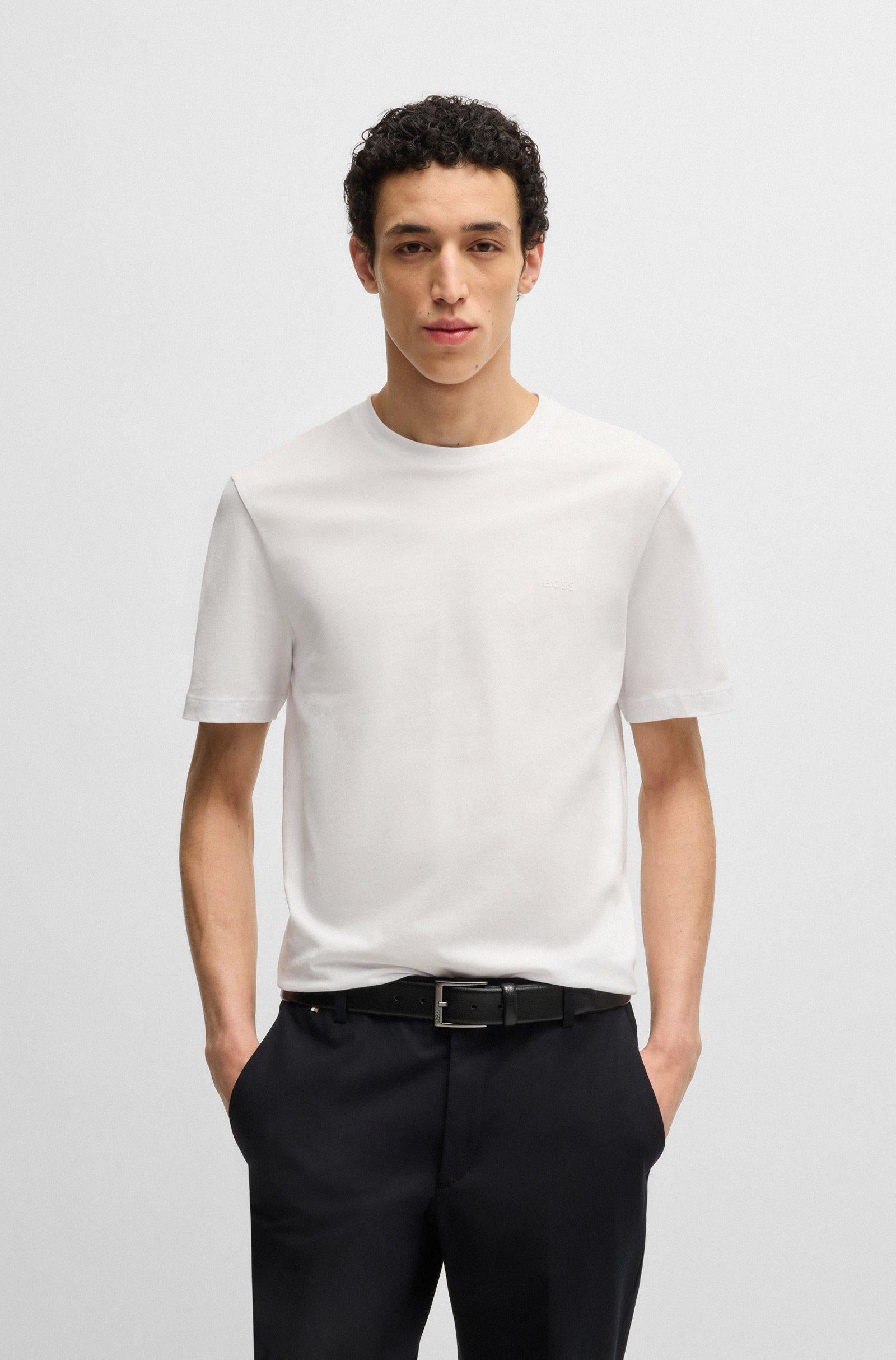 T-shirt mezza manica in cotone 