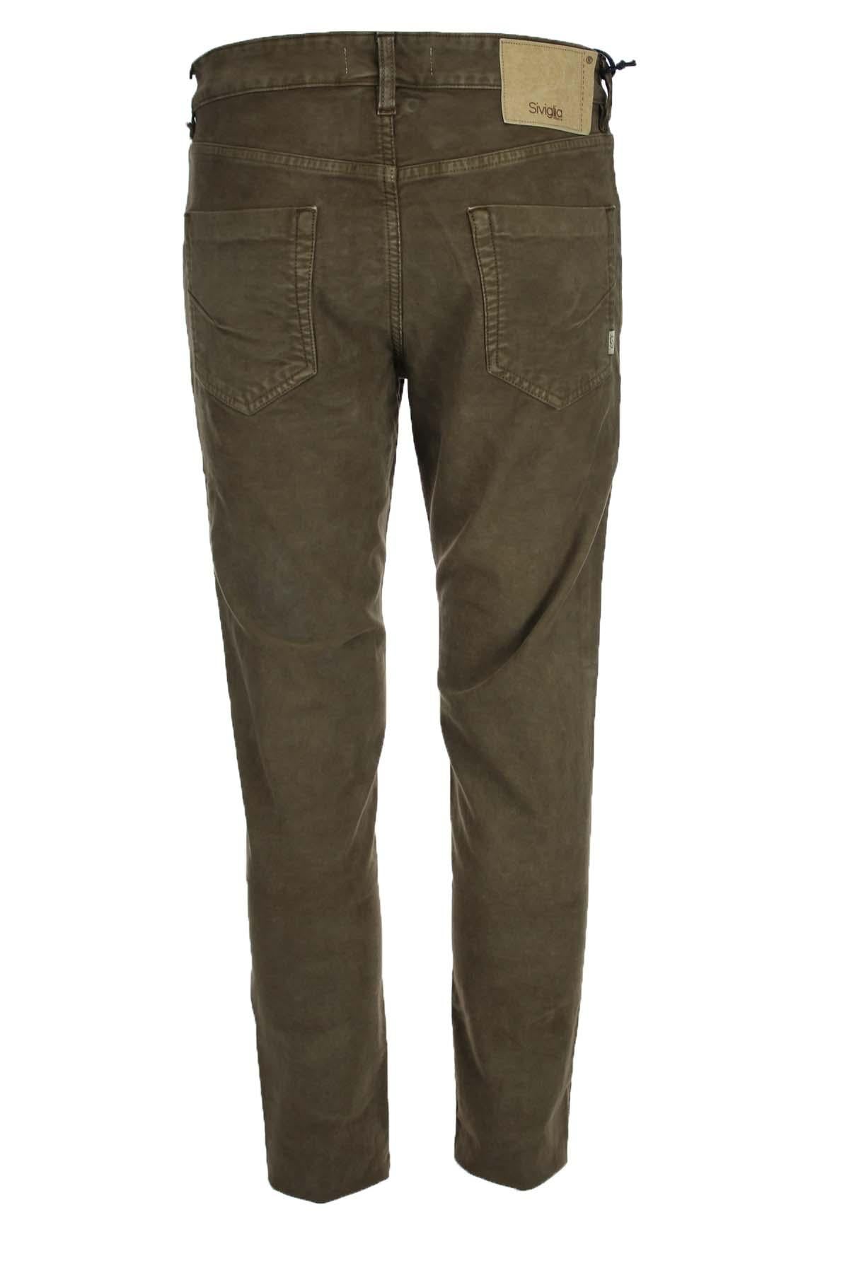 Pantalone 5 tasche in cotone 