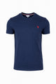T-Shirt Uomo Cotone con logo ricamato